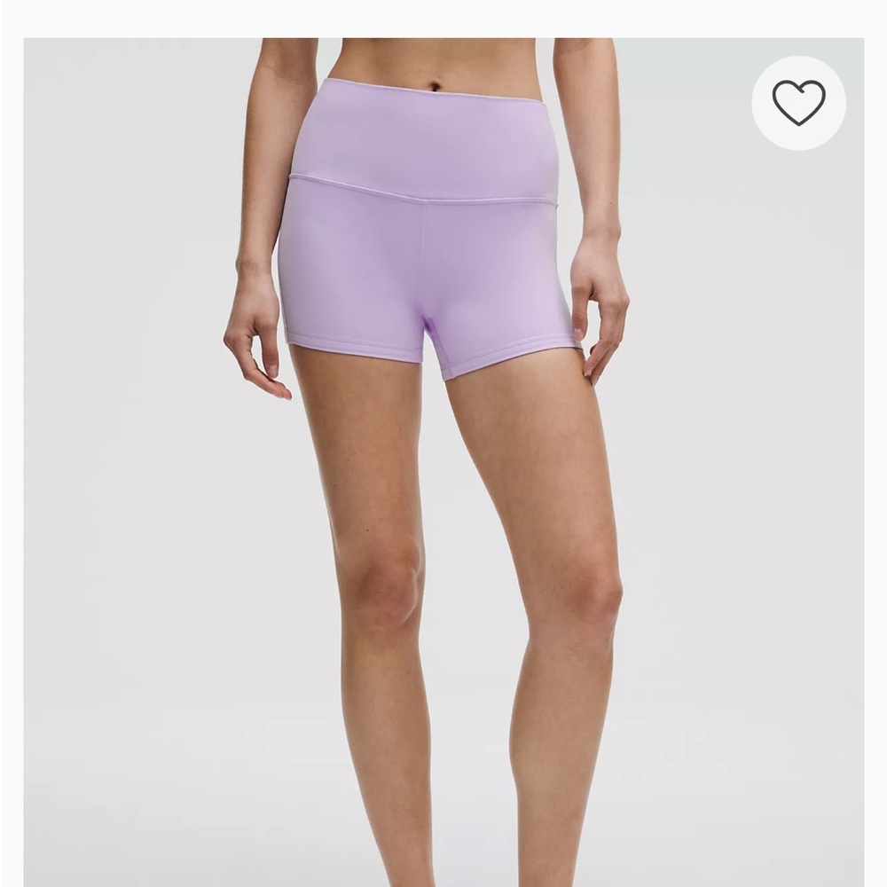 NWT Lululemon Lilac Ether Size 4 Athletic Shorts